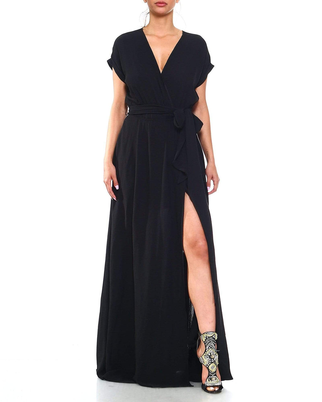 Jasmine Maxi Dress - Black – Meghan ...